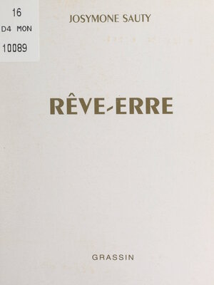 cover image of Rêve-erre
